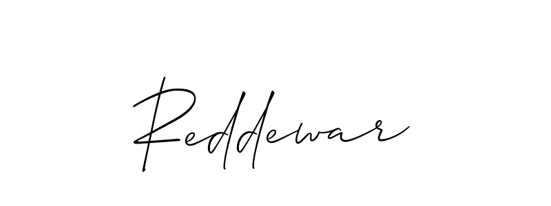 How to make Reddewar name signature. Use Allison_Script style for creating short signs online. This is the latest handwritten sign. Reddewar signature style 2 images and pictures png