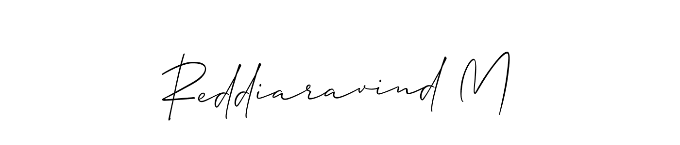 You can use this online signature creator to create a handwritten signature for the name Reddiaravind M. This is the best online autograph maker. Reddiaravind M signature style 2 images and pictures png