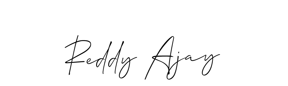 Similarly Allison_Script is the best handwritten signature design. Signature creator online .You can use it as an online autograph creator for name Reddy Ajay. Reddy Ajay signature style 2 images and pictures png