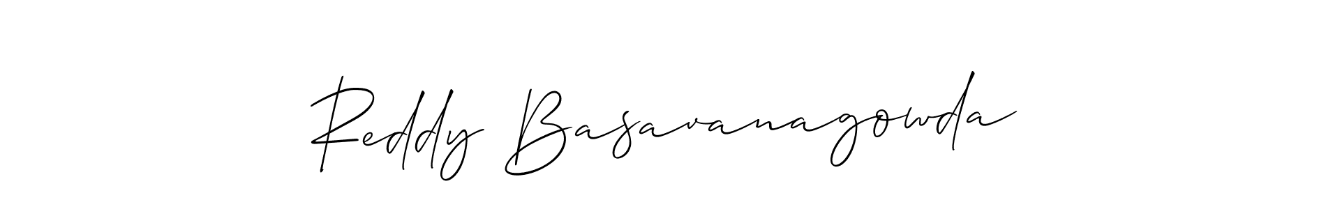 Also You can easily find your signature by using the search form. We will create Reddy Basavanagowda name handwritten signature images for you free of cost using Allison_Script sign style. Reddy Basavanagowda signature style 2 images and pictures png