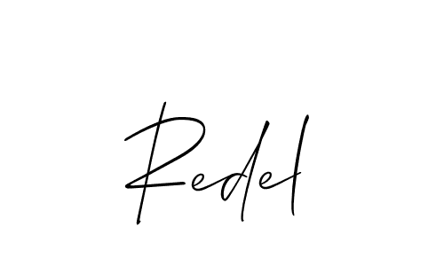 Here are the top 10 professional signature styles for the name Redel. These are the best autograph styles you can use for your name. Redel signature style 2 images and pictures png