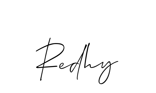 Once you've used our free online signature maker to create your best signature Allison_Script style, it's time to enjoy all of the benefits that Redhy name signing documents. Redhy signature style 2 images and pictures png