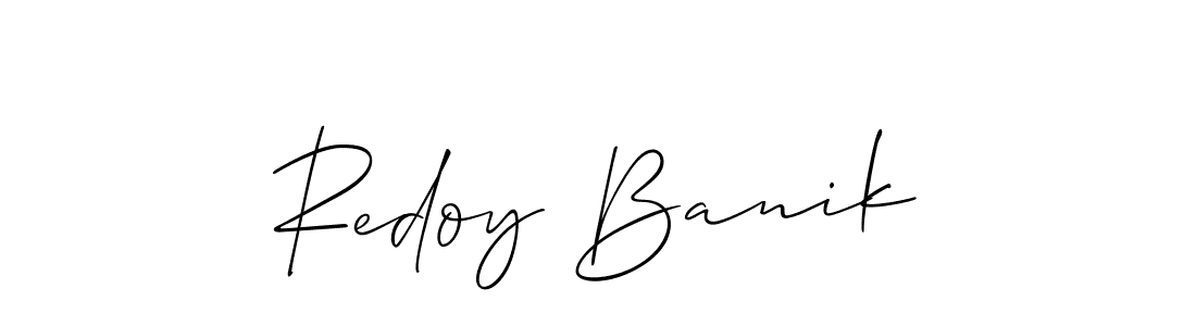 You can use this online signature creator to create a handwritten signature for the name Redoy Banik. This is the best online autograph maker. Redoy Banik signature style 2 images and pictures png
