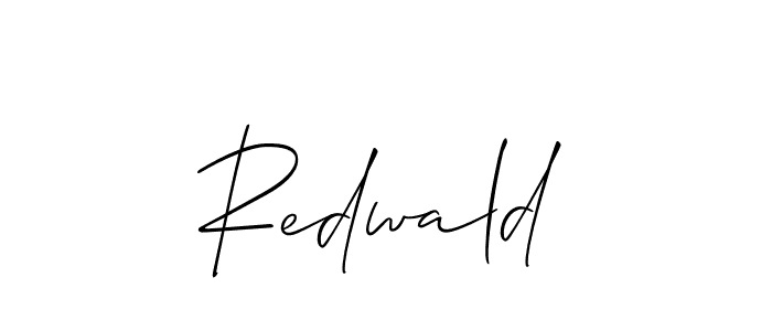 Check out images of Autograph of Redwald name. Actor Redwald Signature Style. Allison_Script is a professional sign style online. Redwald signature style 2 images and pictures png