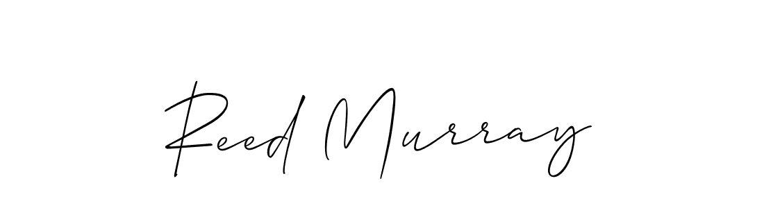 How to Draw Reed Murray signature style? Allison_Script is a latest design signature styles for name Reed Murray. Reed Murray signature style 2 images and pictures png