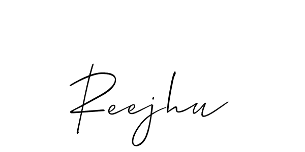 Best and Professional Signature Style for Reejhu. Allison_Script Best Signature Style Collection. Reejhu signature style 2 images and pictures png
