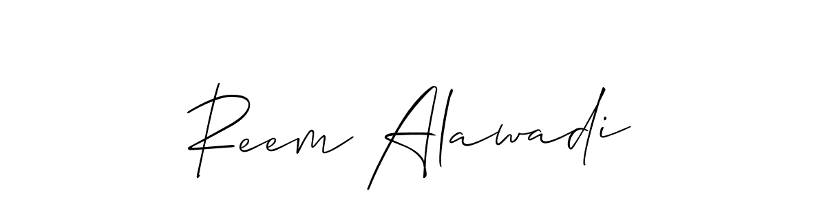 This is the best signature style for the Reem Alawadi name. Also you like these signature font (Allison_Script). Mix name signature. Reem Alawadi signature style 2 images and pictures png