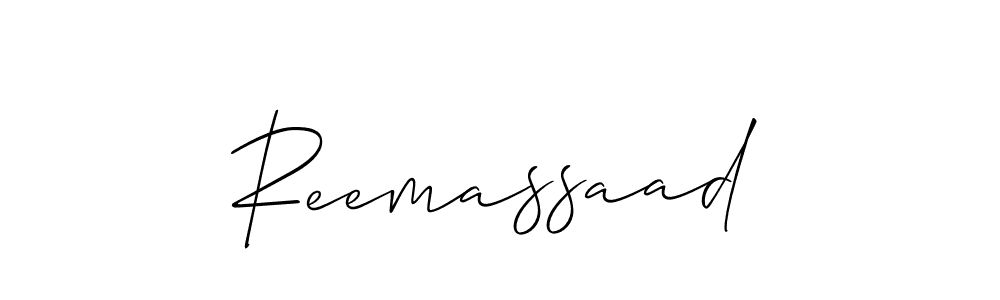 Once you've used our free online signature maker to create your best signature Allison_Script style, it's time to enjoy all of the benefits that Reemassaad name signing documents. Reemassaad signature style 2 images and pictures png
