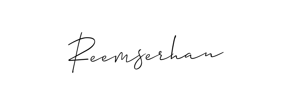 See photos of Reemserhan official signature by Spectra . Check more albums & portfolios. Read reviews & check more about Allison_Script font. Reemserhan signature style 2 images and pictures png