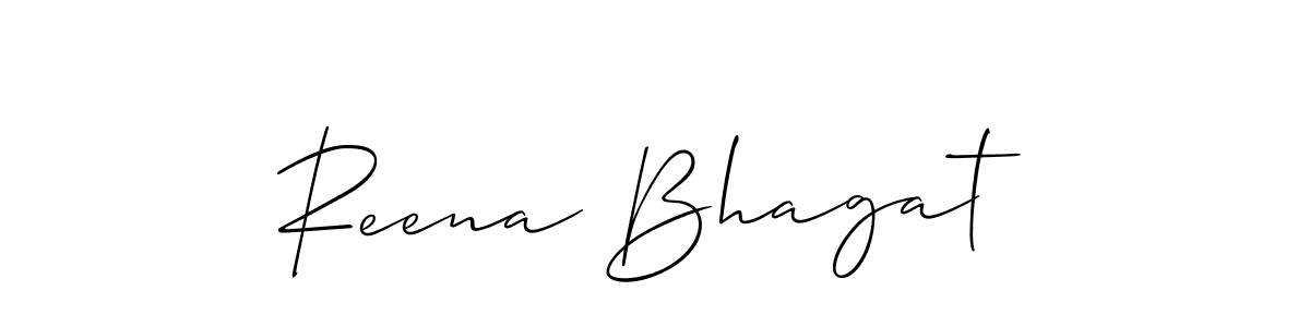 This is the best signature style for the Reena Bhagat name. Also you like these signature font (Allison_Script). Mix name signature. Reena Bhagat signature style 2 images and pictures png