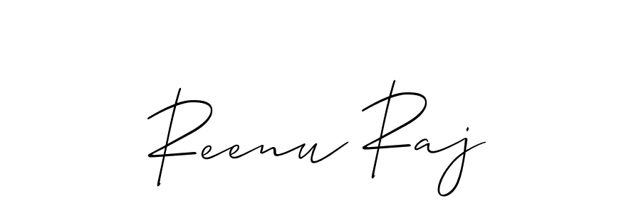 Also You can easily find your signature by using the search form. We will create Reenu Raj name handwritten signature images for you free of cost using Allison_Script sign style. Reenu Raj signature style 2 images and pictures png