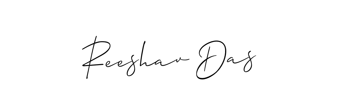 if you are searching for the best signature style for your name Reeshav Das. so please give up your signature search. here we have designed multiple signature styles  using Allison_Script. Reeshav Das signature style 2 images and pictures png