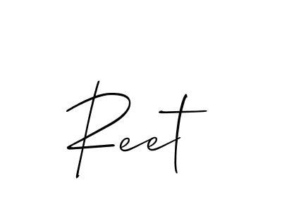 You can use this online signature creator to create a handwritten signature for the name Reet. This is the best online autograph maker. Reet signature style 2 images and pictures png