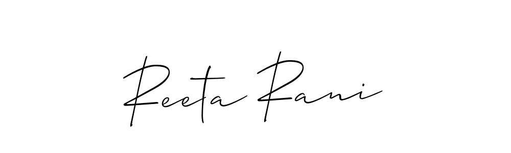 See photos of Reeta Rani official signature by Spectra . Check more albums & portfolios. Read reviews & check more about Allison_Script font. Reeta Rani signature style 2 images and pictures png