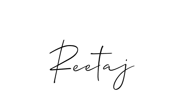 Check out images of Autograph of Reetaj name. Actor Reetaj Signature Style. Allison_Script is a professional sign style online. Reetaj signature style 2 images and pictures png