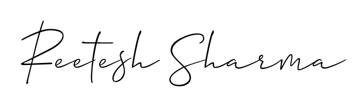 Get inspired by this graceful Allison_Script signature style for name Reetesh Sharma. Smooth loops and balanced proportions for everyday use. Reetesh Sharma signature style 2 images and pictures png