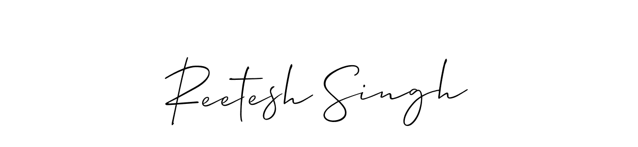 Best and Professional Signature Style for Reetesh Singh. Allison_Script Best Signature Style Collection. Reetesh Singh signature style 2 images and pictures png