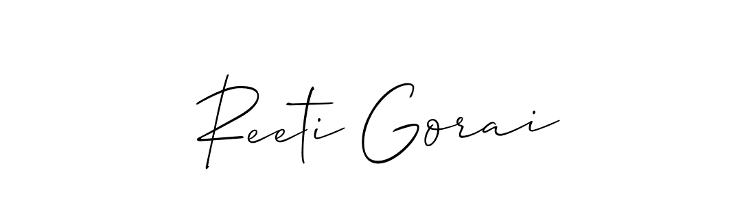 Check out images of Autograph of Reeti Gorai name. Actor Reeti Gorai Signature Style. Allison_Script is a professional sign style online. Reeti Gorai signature style 2 images and pictures png