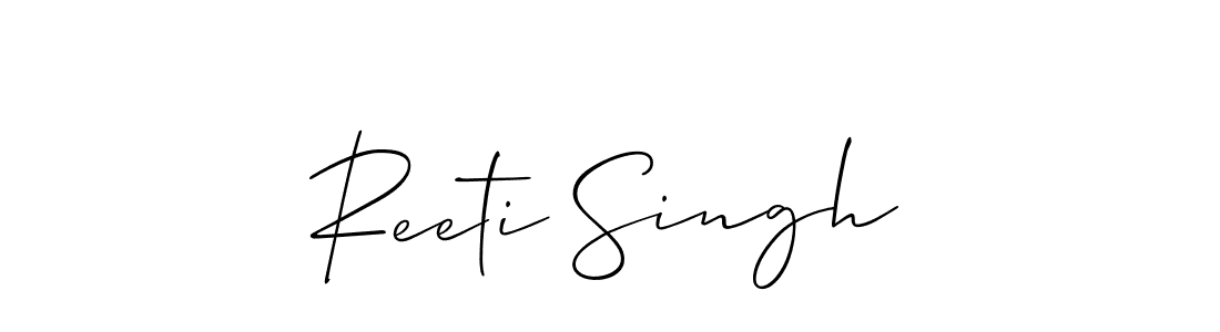 You can use this online signature creator to create a handwritten signature for the name Reeti Singh. This is the best online autograph maker. Reeti Singh signature style 2 images and pictures png
