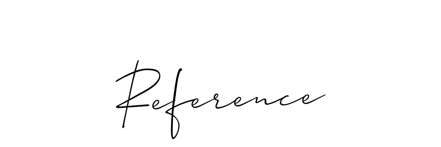 How to make Reference name signature. Use Allison_Script style for creating short signs online. This is the latest handwritten sign. Reference signature style 2 images and pictures png