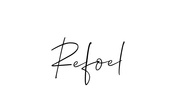 See photos of Refoel official signature by Spectra . Check more albums & portfolios. Read reviews & check more about Allison_Script font. Refoel signature style 2 images and pictures png