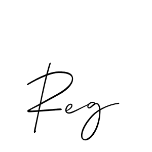 How to make Reg name signature. Use Allison_Script style for creating short signs online. This is the latest handwritten sign. Reg signature style 2 images and pictures png