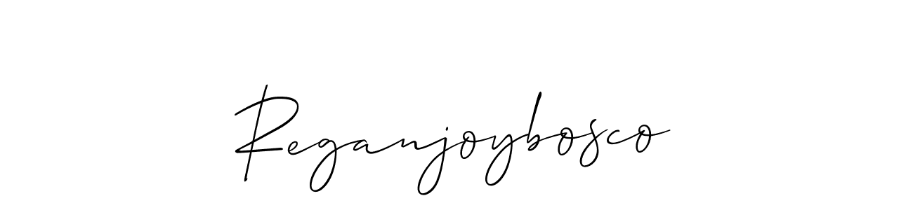 How to Draw Reganjoybosco signature style? Allison_Script is a latest design signature styles for name Reganjoybosco. Reganjoybosco signature style 2 images and pictures png