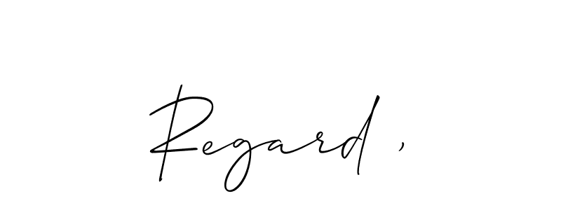 This is the best signature style for the Regard , name. Also you like these signature font (Allison_Script). Mix name signature. Regard , signature style 2 images and pictures png