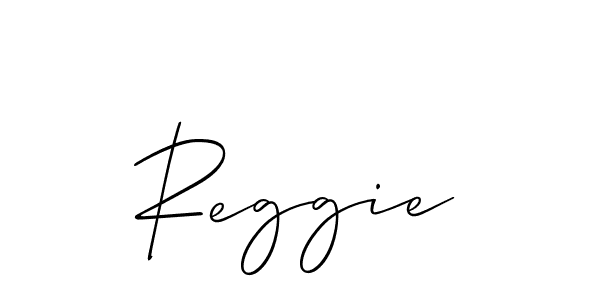 Make a beautiful signature design for name Reggie. Use this online signature maker to create a handwritten signature for free. Reggie signature style 2 images and pictures png