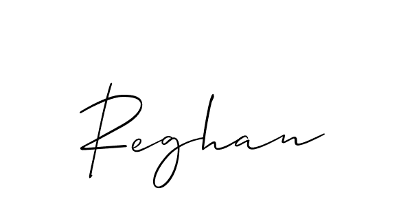 if you are searching for the best signature style for your name Reghan. so please give up your signature search. here we have designed multiple signature styles  using Allison_Script. Reghan signature style 2 images and pictures png