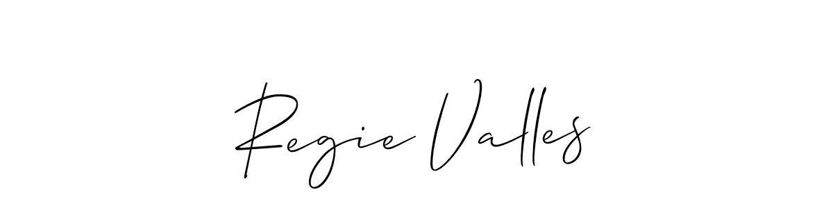 Once you've used our free online signature maker to create your best signature Allison_Script style, it's time to enjoy all of the benefits that Regie Valles name signing documents. Regie Valles signature style 2 images and pictures png