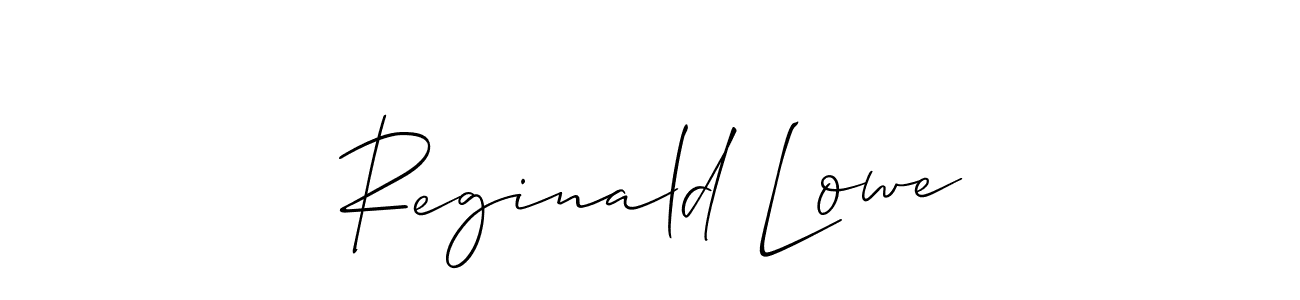 It looks lik you need a new signature style for name Reginald Lowe. Design unique handwritten (Allison_Script) signature with our free signature maker in just a few clicks. Reginald Lowe signature style 2 images and pictures png