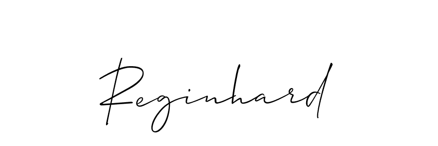 You should practise on your own different ways (Allison_Script) to write your name (Reginhard) in signature. don't let someone else do it for you. Reginhard signature style 2 images and pictures png