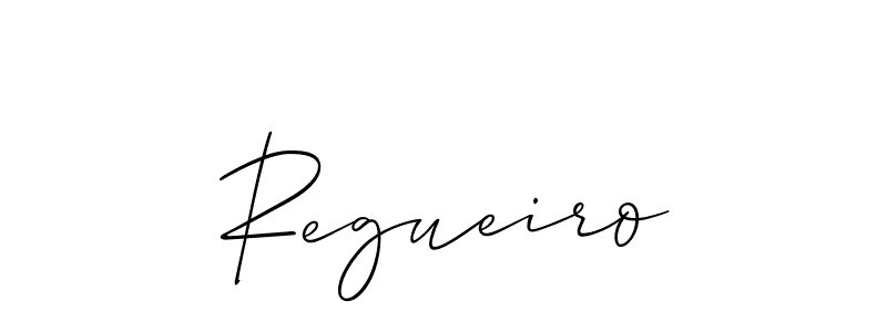 How to make Regueiro signature? Allison_Script is a professional autograph style. Create handwritten signature for Regueiro name. Regueiro signature style 2 images and pictures png