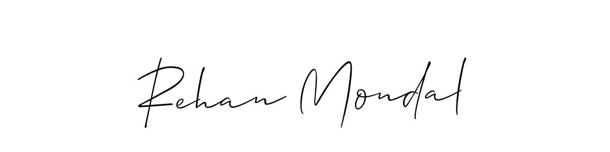 How to Draw Rehan Mondal signature style? Allison_Script is a latest design signature styles for name Rehan Mondal. Rehan Mondal signature style 2 images and pictures png