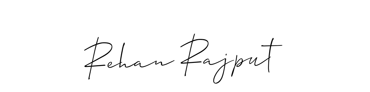 Also You can easily find your signature by using the search form. We will create Rehan Rajput name handwritten signature images for you free of cost using Allison_Script sign style. Rehan Rajput signature style 2 images and pictures png