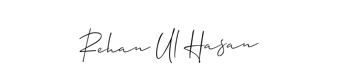 Best and Professional Signature Style for Rehan Ul Hasan. Allison_Script Best Signature Style Collection. Rehan Ul Hasan signature style 2 images and pictures png