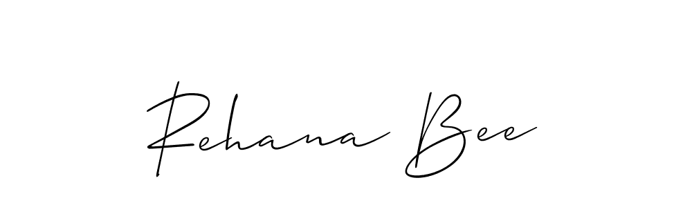 Here are the top 10 professional signature styles for the name Rehana Bee. These are the best autograph styles you can use for your name. Rehana Bee signature style 2 images and pictures png