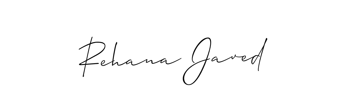 Best and Professional Signature Style for Rehana Javed. Allison_Script Best Signature Style Collection. Rehana Javed signature style 2 images and pictures png
