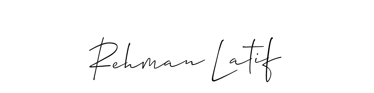 Best and Professional Signature Style for Rehman Latif. Allison_Script Best Signature Style Collection. Rehman Latif signature style 2 images and pictures png