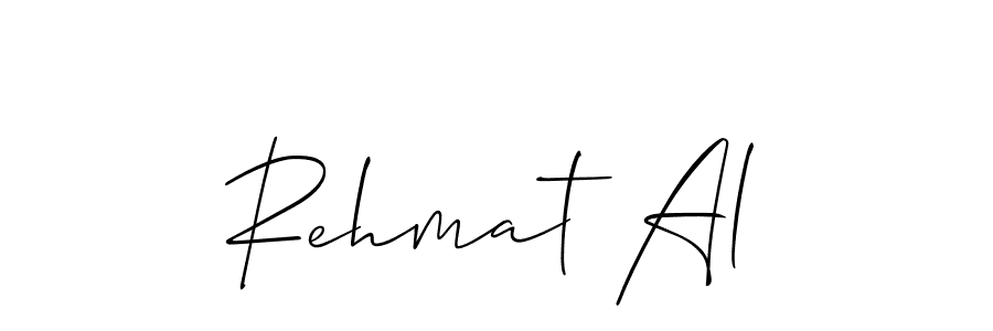 Allison_Script is a professional signature style that is perfect for those who want to add a touch of class to their signature. It is also a great choice for those who want to make their signature more unique. Get Rehmat Al name to fancy signature for free. Rehmat Al signature style 2 images and pictures png