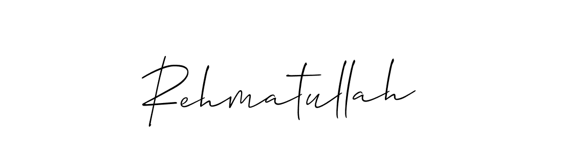 if you are searching for the best signature style for your name Rehmatullah. so please give up your signature search. here we have designed multiple signature styles  using Allison_Script. Rehmatullah signature style 2 images and pictures png