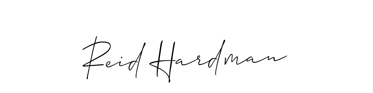 Also we have Reid Hardman name is the best signature style. Create professional handwritten signature collection using Allison_Script autograph style. Reid Hardman signature style 2 images and pictures png