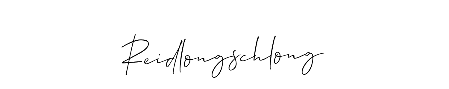 Similarly Allison_Script is the best handwritten signature design. Signature creator online .You can use it as an online autograph creator for name Reidlongschlong. Reidlongschlong signature style 2 images and pictures png