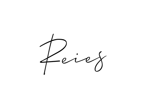 You can use this online signature creator to create a handwritten signature for the name Reies. This is the best online autograph maker. Reies signature style 2 images and pictures png