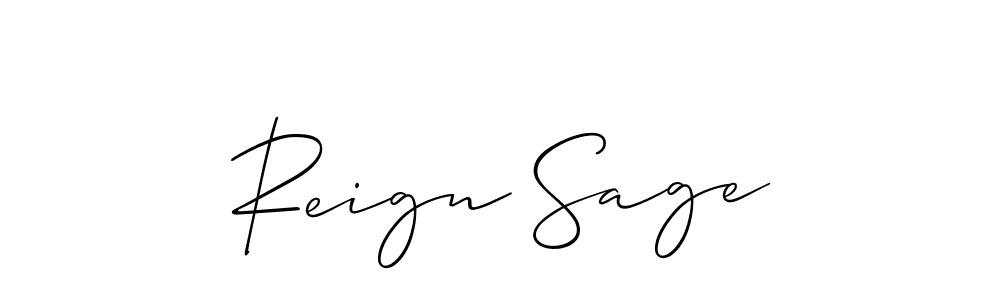 Make a beautiful signature design for name Reign Sage. Use this online signature maker to create a handwritten signature for free. Reign Sage signature style 2 images and pictures png