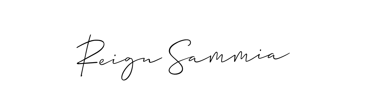 How to Draw Reign Sammia signature style? Allison_Script is a latest design signature styles for name Reign Sammia. Reign Sammia signature style 2 images and pictures png