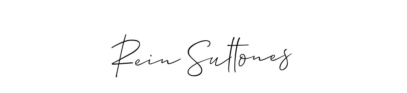 Best and Professional Signature Style for Rein Sultones. Allison_Script Best Signature Style Collection. Rein Sultones signature style 2 images and pictures png