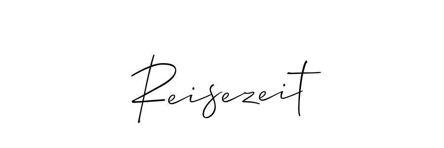 if you are searching for the best signature style for your name Reisezeit. so please give up your signature search. here we have designed multiple signature styles  using Allison_Script. Reisezeit signature style 2 images and pictures png