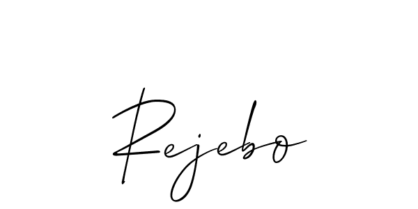 Check out images of Autograph of Rejebo name. Actor Rejebo Signature Style. Allison_Script is a professional sign style online. Rejebo signature style 2 images and pictures png